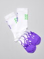 MAAP Chaussettes Jayco AlUla WORLDTOUR 26 TEAM violet/blanc