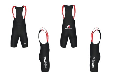 MILREMO Pantalon CRITERIUM à bretelles, forme L, 45mm, insert PRO