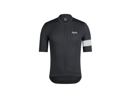 Ľahký základný cyklistický dres Rapha Core čierny