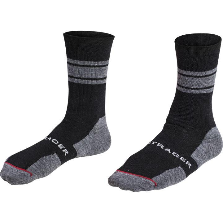 Bontrager Chaussettes Race 5 Wool noir M (40-42)