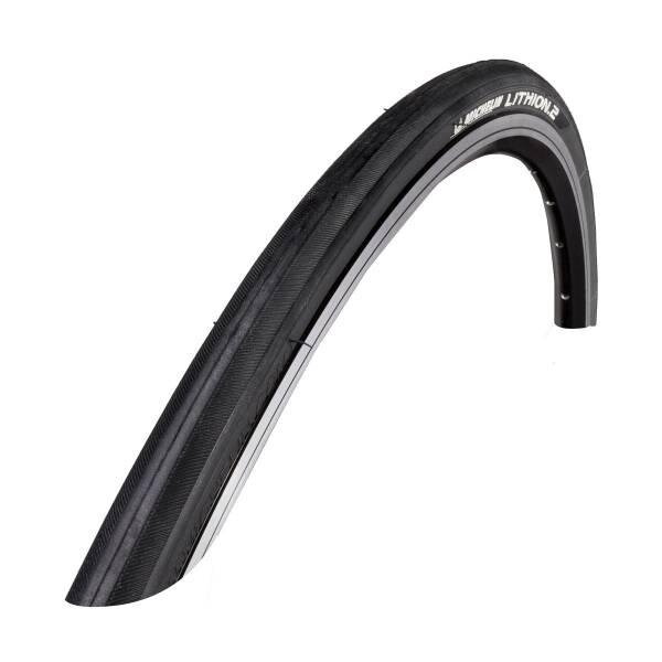 Pneu LITHION2 V2 700x25C 60TPI noir/gris pliable 235g