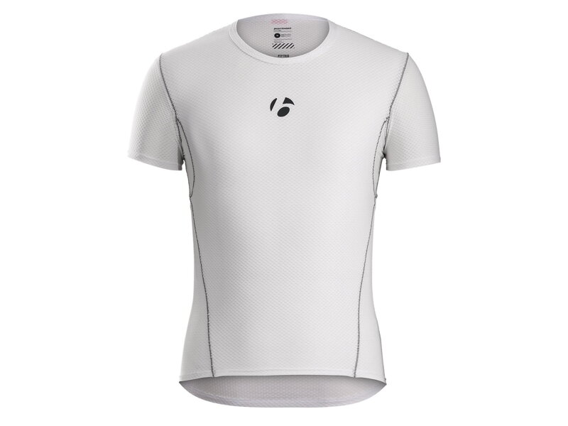 Bontrager T-shirt bottom B1 Short Sleeve Baselayer blanc