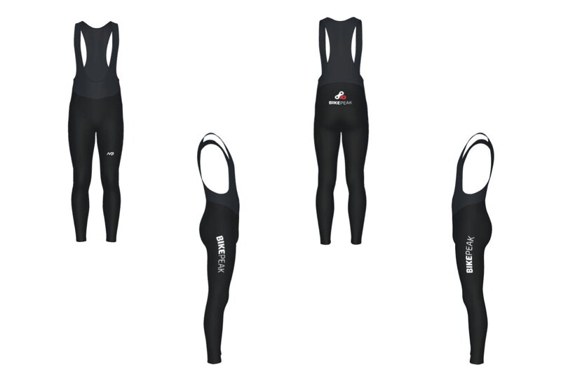 Pantalon MILREMO BIBTIGHT THERMAL à bretelles, forme L, insert PRO