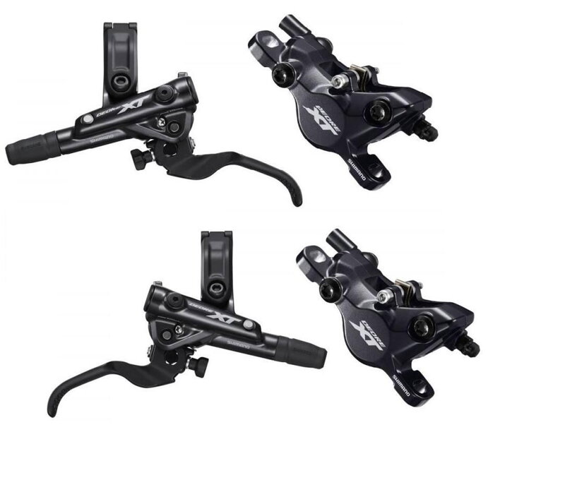 Freins hydr. XT M8100 avant + arrière noir