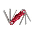 LONGUS Jeu d'outils WAVE 6 rouge