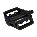 LONGUS Pédales BMX AL noir, pointes à billes