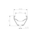 MACH1 Jante 5.20 SL 27.5 32D TLR noir 510g