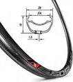 MACH1 Jante 5.50 SL 27.5 32D TLR noir 550g