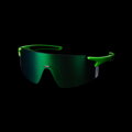 HQBC Lunettes QP-RIDE réflexe vert