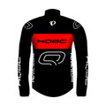 Veste coupe-vent HQBC QPI TEAM 2021 noir/rouge