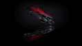 SHIMANO Baskets SHXC702 rouge