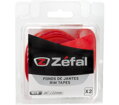 Fond de jante VTT ZÉFAL 26/22mm rouge la paire 116PSI