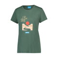 SHIMANO T-shirt femme GRAPHIC TEE vert