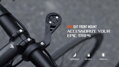 Support MAGICSHINE MAGICSHINE pour Garmin/EVO/ALLTY sur guidon décalé en plastique