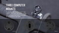 MAGICSHINE MAGICSHINE grip pour Garmin/EVO/ALLTY sur guidon en plastique