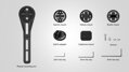 MAGICSHINE MAGICSHINE grip pour Garmin/EVO/ALLTY sur guidon en plastique