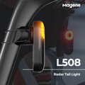 MAGENE Feu L508 RADAR arrière 7f USB noir