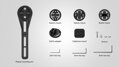 MAGICSHINE MAGICSHINE grip pour Garmin/EVO/ALLTY sur guidon en plastique