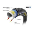 MICHELIN Plášť E-WILD REAR 27.5x2.60 (65-584) 4x55TPI 1275g TLR skladací