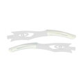 HQBC Supports latéraux pour TREEDOM PLUS blanc