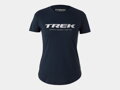 Bontrager T-shirt femme Trek Origin Logo bleu 2022