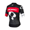 QPI SK TEAM maillot manches courtes noir/rouge