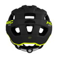 Casque ROQER noir/jaune fluo mat