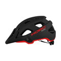 Casque ROQER noir/rouge mat