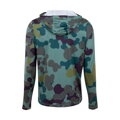PEARL IZUMI T-shirt MIDLAND GRAPHIC LS PULLOVER HOODIE vert F22