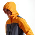 PEARL IZUMI Veste CANYON 2.5L WXB RAIN orange/gris F22