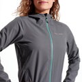 PEARL IZUMI Veste femme W SUMMIT 3L WXB gris/vert F22