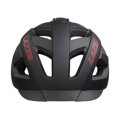 Casque CAMELEON noir mat/rouge