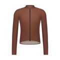 Maillot EVOLVE MERINO LONG marron