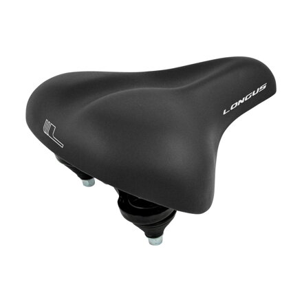 LONGUS Selle COIL noir City, ressort