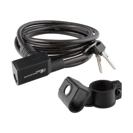 LONGUS Serrure SE 6/1200mm spirale + support noir