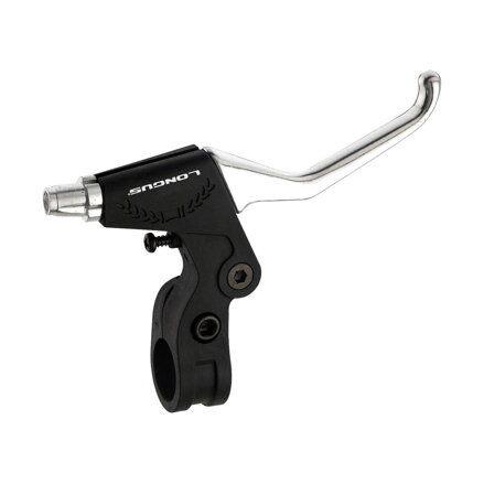 Leviers de frein LONGUS AL/PP V-Brake 3 doigts noirs la paire