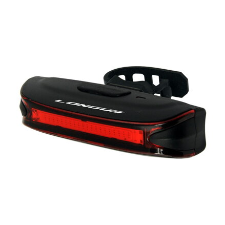 Feu arrière LONGUS CHIP 20LED 5f USB, 65lm, noir