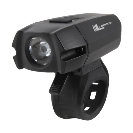 LONGUS Light XPG 400 avant LED/6f USB, 400lm, noir