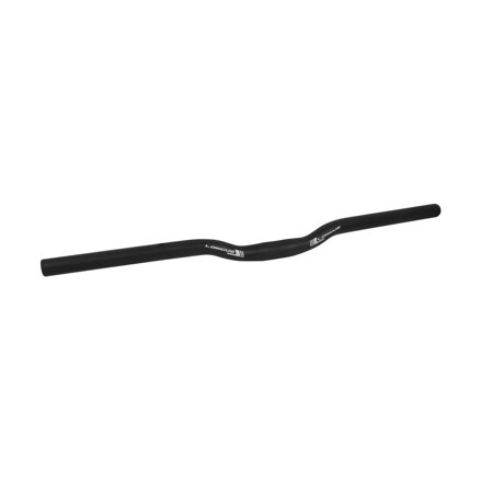 Guidon LONGUS SWALLOW 25,4/20/600mm 3/6° noir