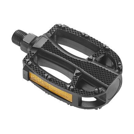 LONGUS Pédales KID PP plastique noir enfants, balle