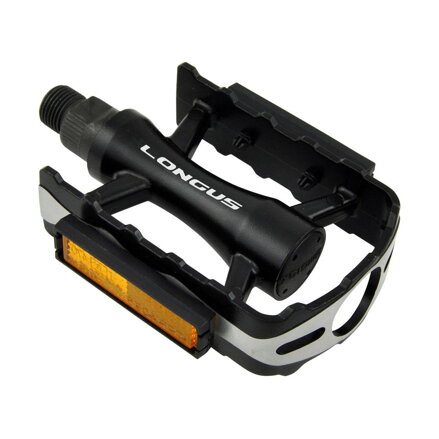 LONGUS Pédales GLARE VTT AL, noir/argent