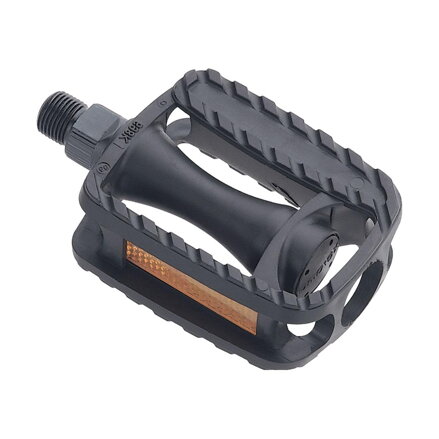 LONGUS Pédales KID 1/2 PP plastique noir petite boule filetée pour enfant
