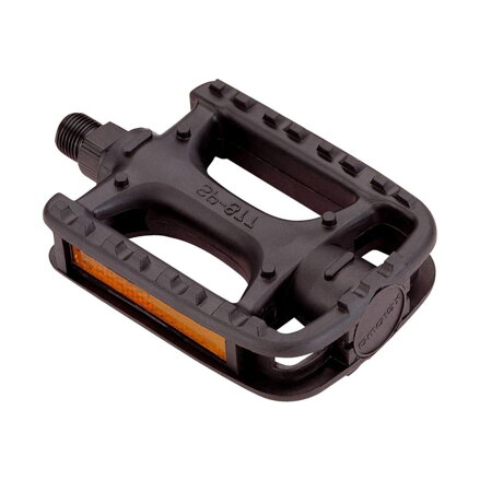 LONGUS Pédales VTT PP plastique noir, boule