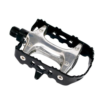 LONGUS Pédales CAGE VTT FE/AL argent, boule