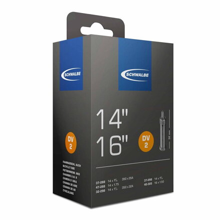 Chambre à air SCHWALBE DV2 14 32/47-288/305 EK 32mm 85g