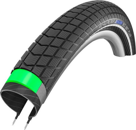 SCHWALBE Pneu BIG BEN PLUS (55-406) 20x2.15 Performance 67EPI GreenGuard 680g Noir reflex