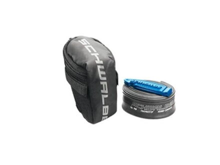 SCHWALBE Poche sous le siège Schwalbe + tube 27,5/29 pouces + levier de montage 2x