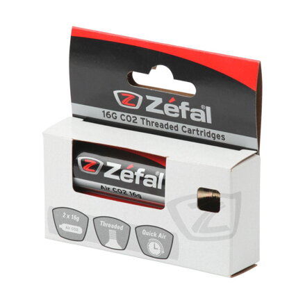 Bombe CO2 ZÉFAL 16g avec fil 2 pcs