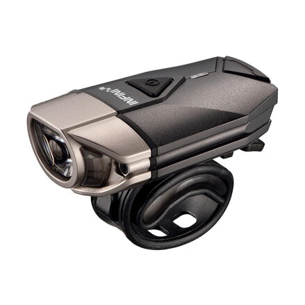 Feu avant INFINI SUPER LAVA 4f noir/titane USB + support casque