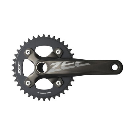 Centre SHIMANO ZEE FC-M640 165 mm (68/73 mm) 10-k. roulement HTII noir